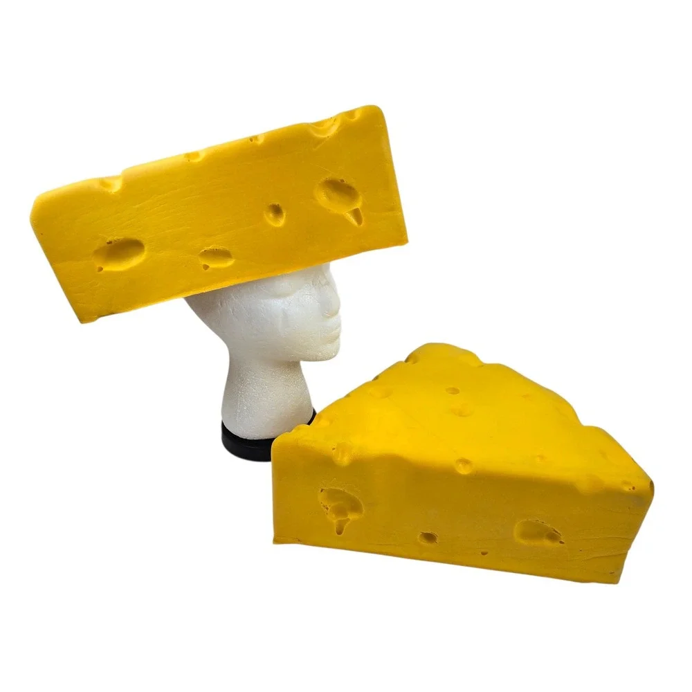 2 VTG 1996 Packers Scofield Souvenir Foam Cheese Hats Youth Fan Gear Cheesehead